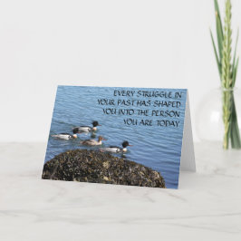 Kortet Strängare Past-inspiration, tomt gratulatio Kort