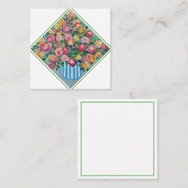 Kortet vas i ro tilläggskort (Fram/baksida)