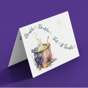 Kortet Witch Hälsningskort