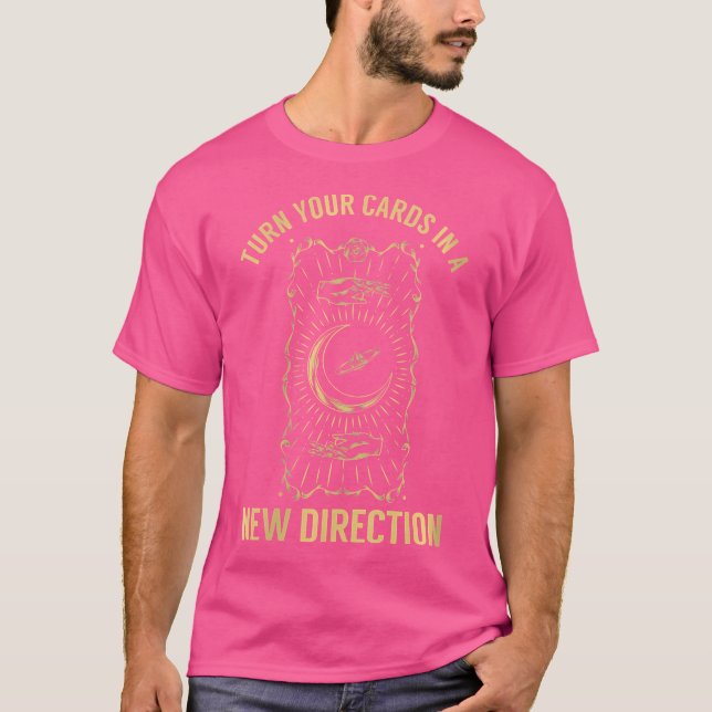 Kortet Womens Tarot Card - ockult Fortune Mystic M T Shirt (Framsida)