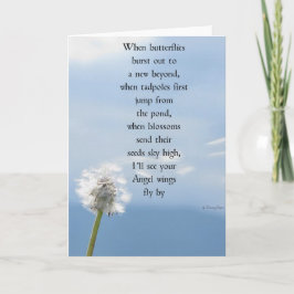 Kortets Bereavement-versaler Kort