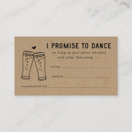 Kortets inbjudningsknapp för funktionellt Sång-beg Visitkort