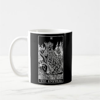 Kortets kartomatisering med Empress Tarot Card Kaffemugg
