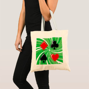 Kortets Kostym Tote Bag Tygkasse
