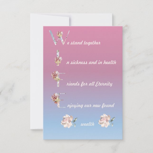 Kortets maka/maka unika dikt (Framsida)