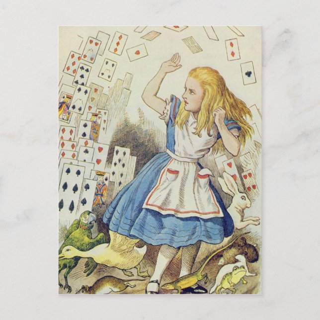 Kortets skugga vykort (Framsida)