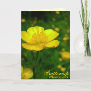 Kortets Vild Blommor anpassade kort