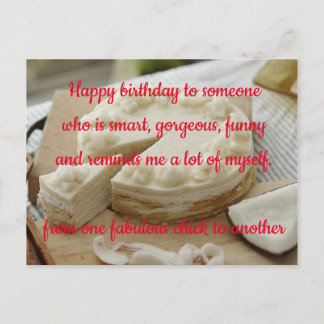 Kortfödelsedag Helg Vykort