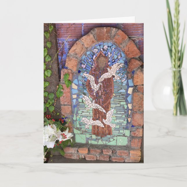 Kortinspirerande fred av St Francis Kort (Framsida)