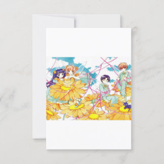 Kortkaptensakura Inbjudningar