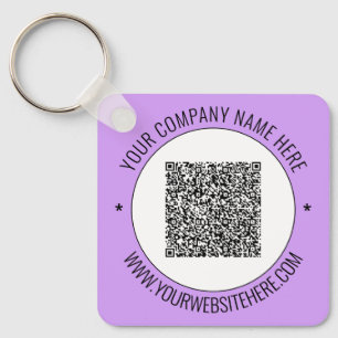Kortkedja för säljfrämjande åtgärder - din QR-kod Nyckelring