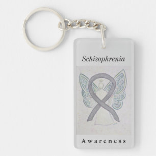 Kortkedjan "Ribbon Angel Keychain"