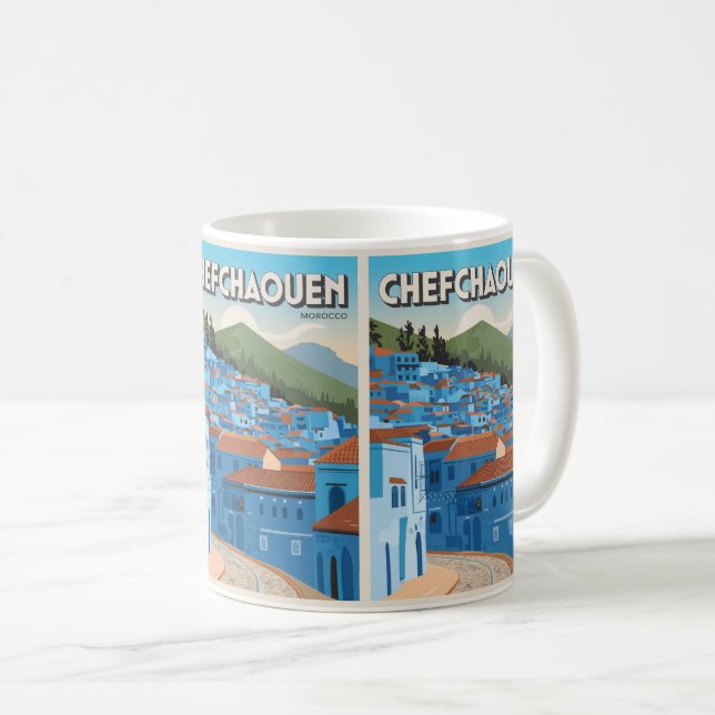Kortköksmästare för marockanska resor kaffemugg (Framsida höger)