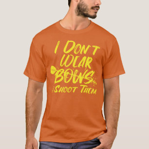 Kortkommandon Skriv ut archer i Bäran Bows T Shirt