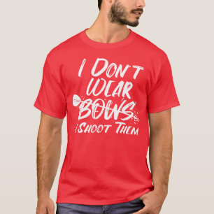 Kortkommandon Skriv ut archer i Bäran Bows T Shirt