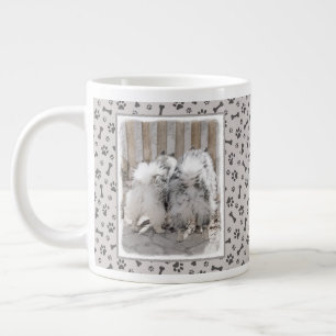 Kortkommandon vid Grind-målning - Originalteckning Jumbo Mugg