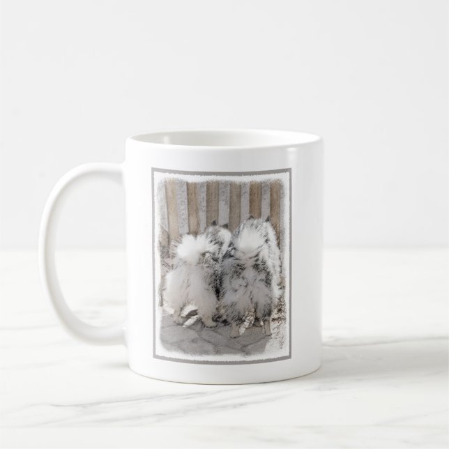 Kortkommandon vid Grind-målning - Originalteckning Kaffemugg (Vänster)