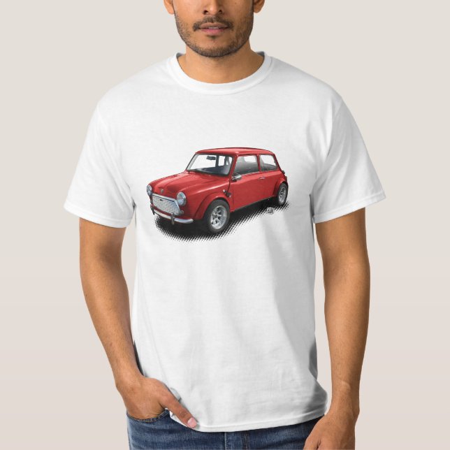 Kortkort Ca för Auto bil 1969 för mini- Tröja (Framsida)