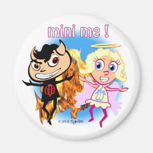 Kortkort mig! Stygg pojke och Nice flicka Magnet