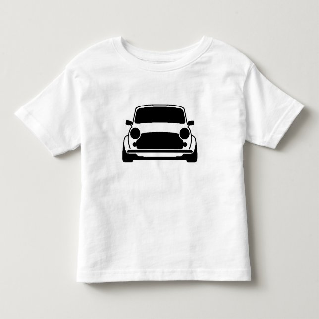 Kortkortslätt och enkelt t-shirt (Framsida)