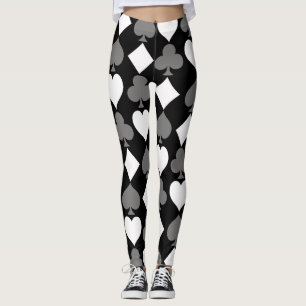 Kortkostymer som är monochromatic leggings