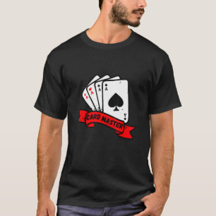 Kortmästare - Spelkort Poker Rummy Blackjack T Shirt