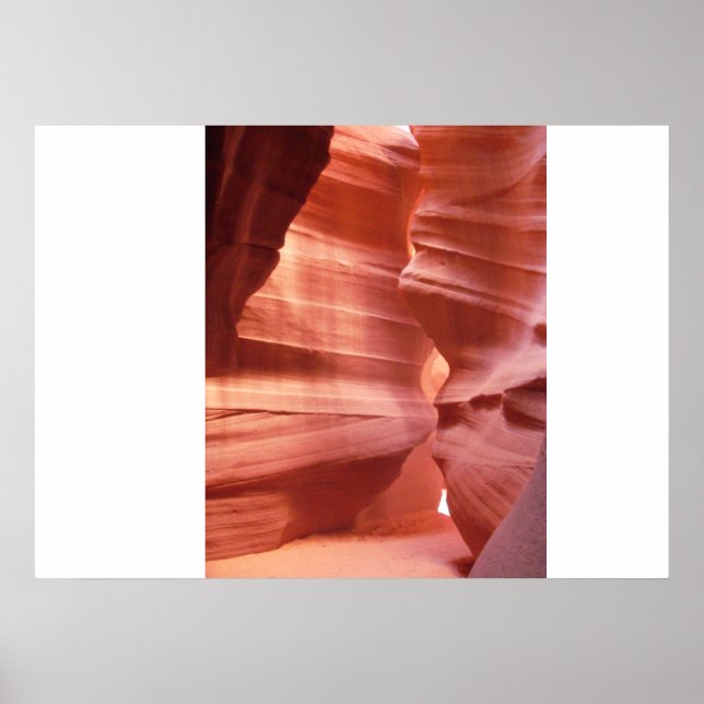 Kortplats Canyon, Antelope Canyon Poster (Framsidan)