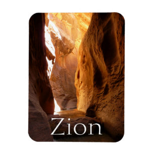 Kortplats Canyon, Zion nationalpark Magnet