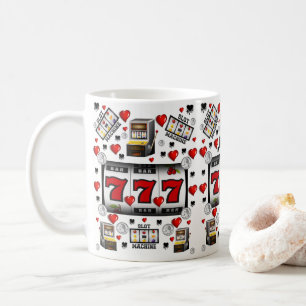 Kortplats Maskin Casino Mugg