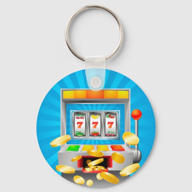 Kortplats Maskin Nyckelring (Framsida)