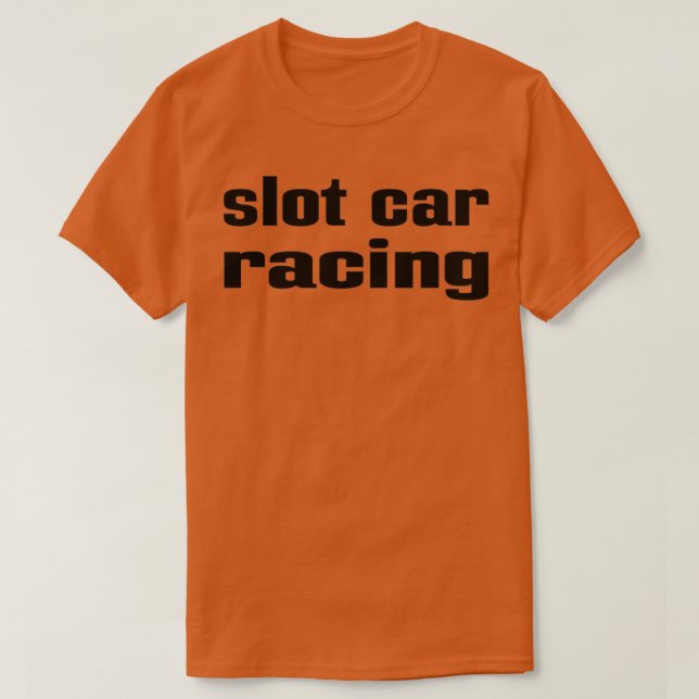Kortplatsbil, Tävla T Shirt (Design framsida)