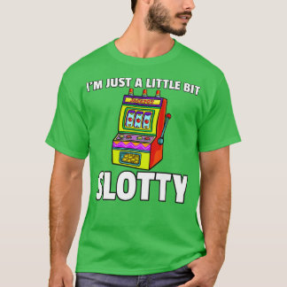 Kortplatsen Maskin Player Gift Casino Spelare Gamb T Shirt