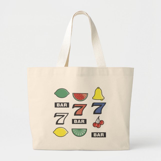 Kortplatsen Maskin Tote Bag Jumbo Tygkasse (Framsidan)