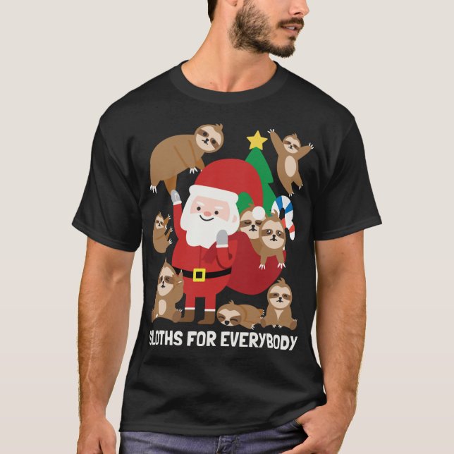 Kortplatser för alla Linnande Cute Winter jul G T Shirt (Framsida)