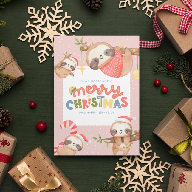 Kortplatser för Trendig av Roligt God jul Julkort (Skapare uppladdad)