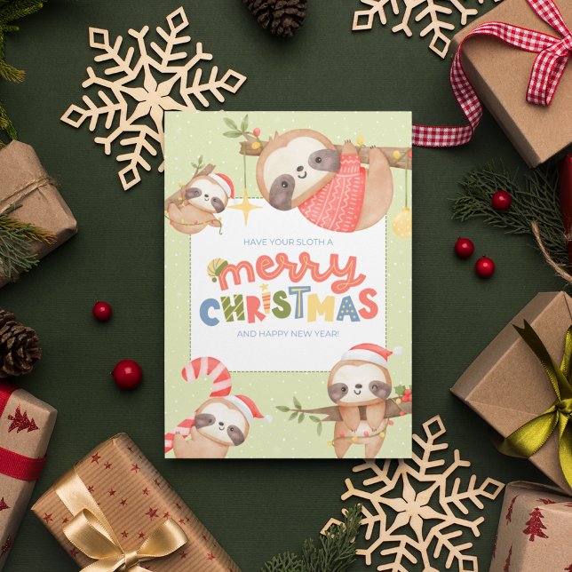 Kortplatser för Trendig av Roligt God jul Julkort (Skapare uppladdad)