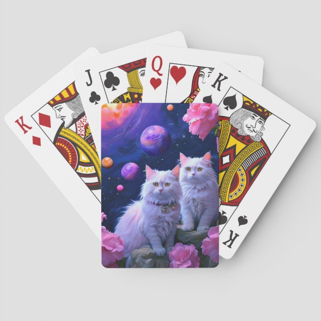 Kortpoker för kattälskare casinokort (Baksidan)