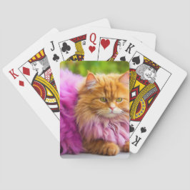 Kortpoker för kattälskare casinokort