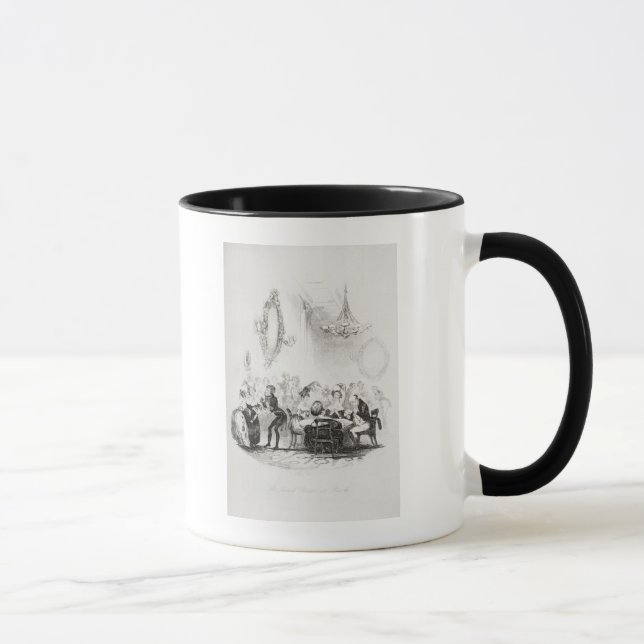 Kortrummet på badet mugg (Höger)