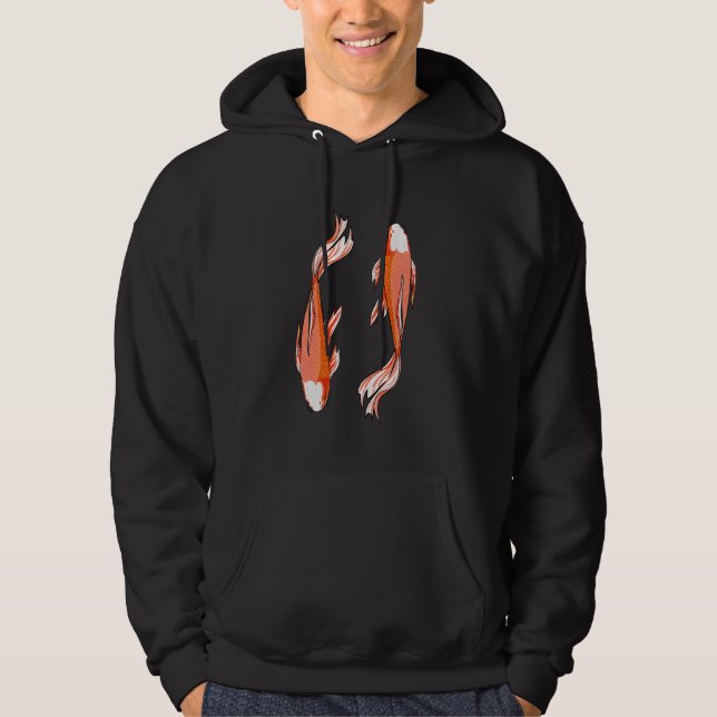 Kortsedel för akut fisk hoodie (Framsida)