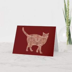 Kortserie 7 för Kat-Vintage-Blommigt Kort