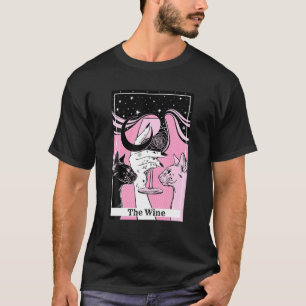 Kortsladdar i Vin som drar ett par katttortsladdar T Shirt