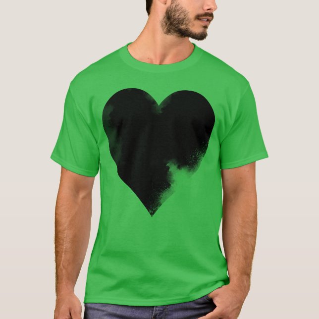 Kortspel i hjärtat t shirt (Framsida)