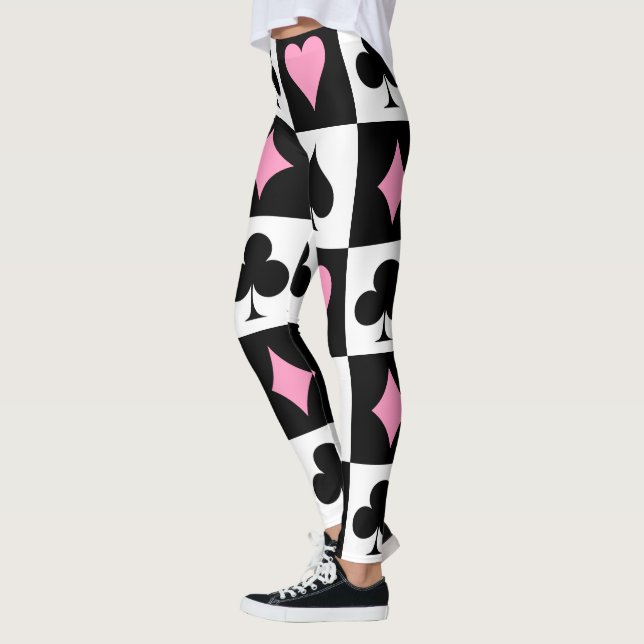 Kortspel Leggings (Vänster)