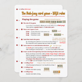 Kortspel regler - Spelar spelet (1) Inbjudningar