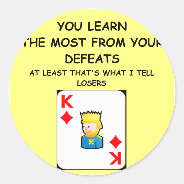 kortspel runt klistermärke (Framsida)