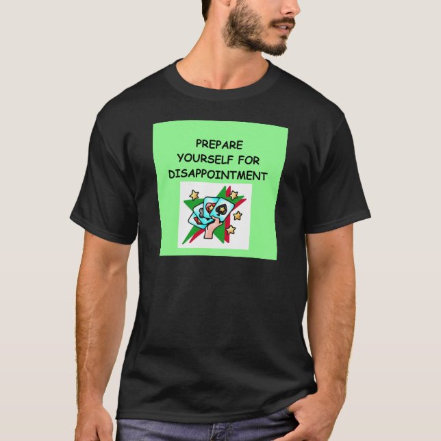 kortspel tee shirt (Framsida)