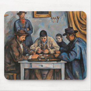 Kortspelare Paul Cezanne Painting Art Musmatta