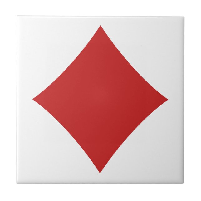 Kortspelarens keramiska panel - Diamond Kakelplatta (Framsidan)