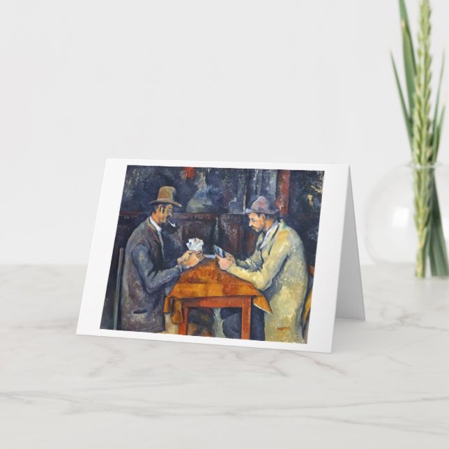 Kortspelarna, Cezanne Kort (Framsida)